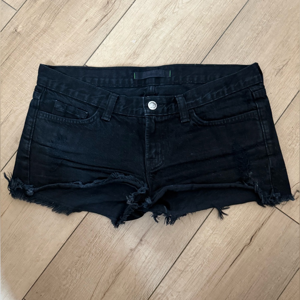 J Brand Black Jean Shorts